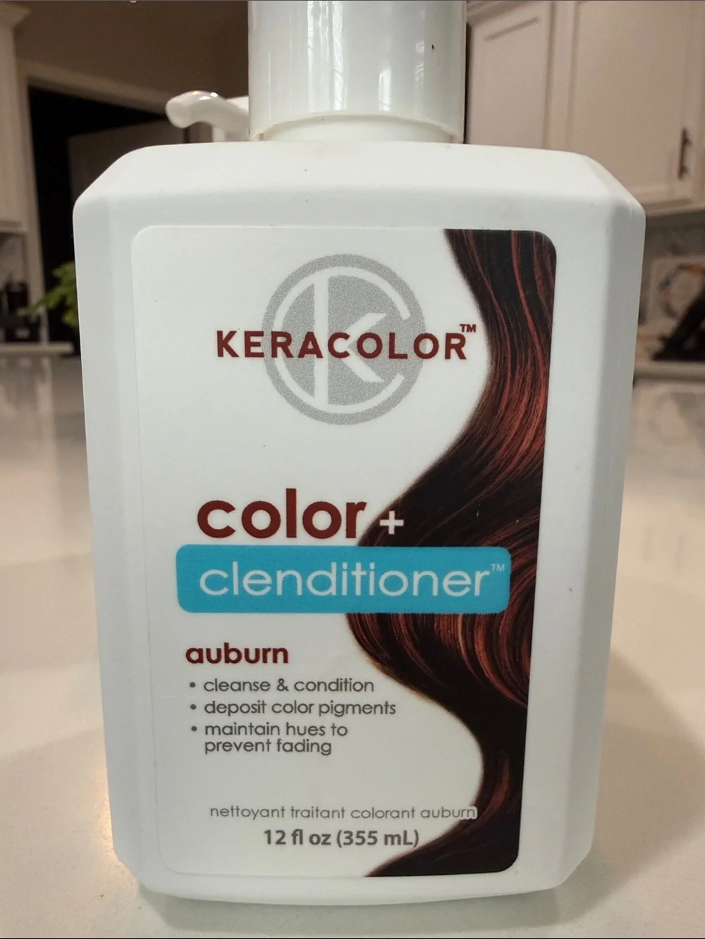 Keracolor Color+ Clenditioner Auburn Conditioning Color Treatment 2 unopened bot